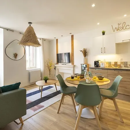 L'emeraude - 1 A 4p - Wifi Fibre - Parking Gratuit Apartment *