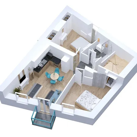 L'emeraude - 1 A 4p - Wifi Fibre - Parking Gratuit Pont-d'Ain